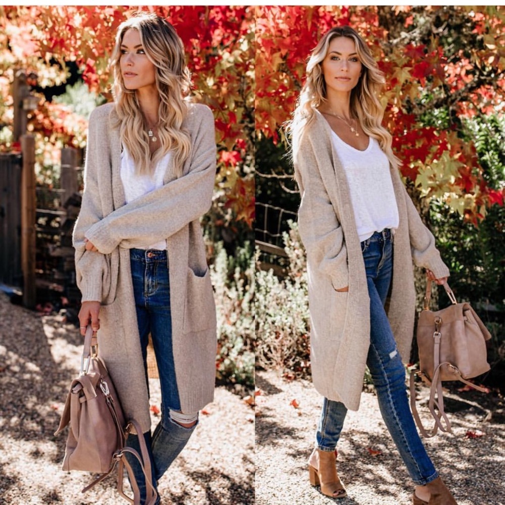 Oatmeal cardigan